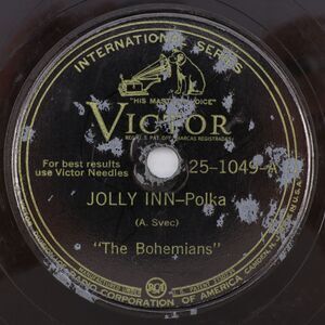 Bohemians, Buckeye Orchestra - Jolly Inn / Dancing Shoes 78rpm Record 25-1049